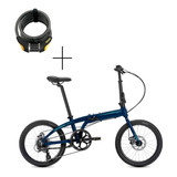 Bicicleta Tern B8 Azul Con Guardabarros Y Parilla + 8064 