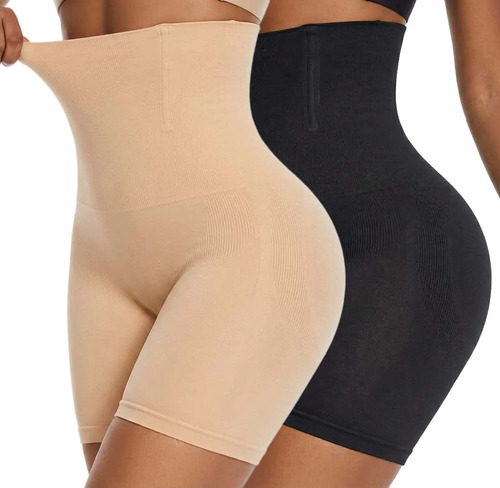 2pz Fajas Dama Panty Short Reductora Abdomen Para Mujer | Meses sin interés