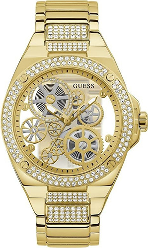 Guess 45mm Stainless Steel Clear-cut Watch