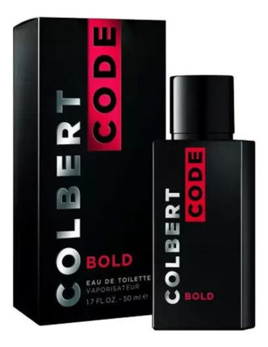 Colbert Code Bold Perfume Hombre Edt 50 Ml Con Vaporizador