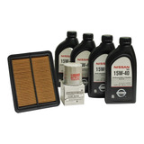 Kit De Afinación Con 4 Aceites 15w-40 Para Nissan Kicks