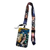 Porta Sube Demon Slayer Anime Colgante Tarjeta Funda +seguro