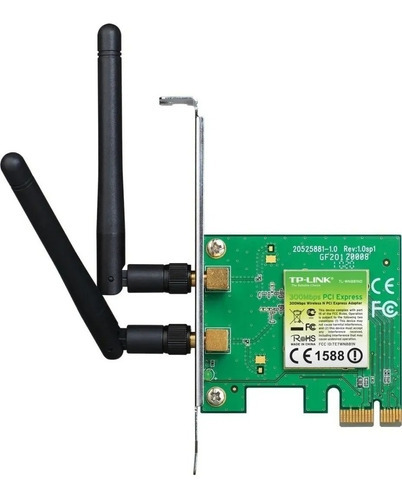 Placa De Red Pci Express Wifi Tp-link Wn881nd