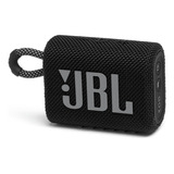 Caixa De Som Jbl Go3 Ipx7 Bluetooth Autonomia 5h 4.2w Rms