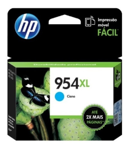 Hp Cartucho Tinta #954xl Cyan, L0s62al, Original