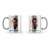 Taza Meme Solo Café Deja El Pan Plata Espejo 11 Oz 325 Ml