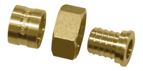 Conector Móvel 20mm X 1/2 Fêmea P/ Tubo Pex Água Monocamada