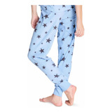 Insomniax Pantalon De Pijama Termico Light Blue,p/dama
