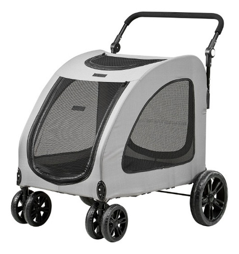 Carro Paseador Para Mascotas Ventanas Malla Ajustable  160lb