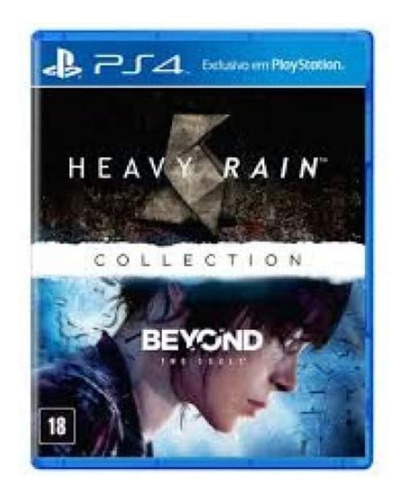 Jogo Collection Heavy Rain + Beyond Ps4 Midia Fisica 2 Jogos