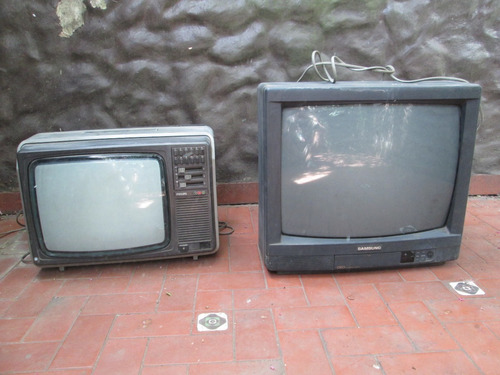 Dos Televisiones Antiguas Tv A Reparar Avellaneda Sin Envio