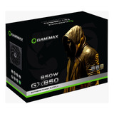 Fonte Gamemax Gx850 Pro Black 80 Plus Gold Pci-e 3.0 Atx 3.0