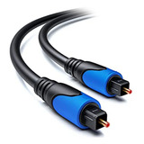 Cable Optico Digital De Audio Toslink A Toslink 1,8 Metros