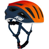 Capacete Asw Impulse Laranja/azul