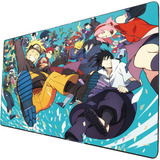 Mouse Pad Largo Anime Naruto Personajes Artistico 40x90cm