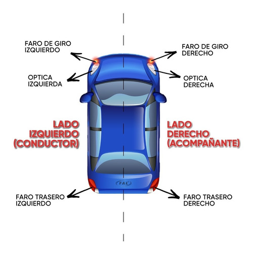 Faro Alumbra Patente P/ Chevrolet S10 2003 2004 2005 2006  Foto 7