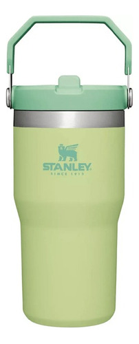 Botella Stanley Flip Straw Tumbler 590 Ml Verde Lima
