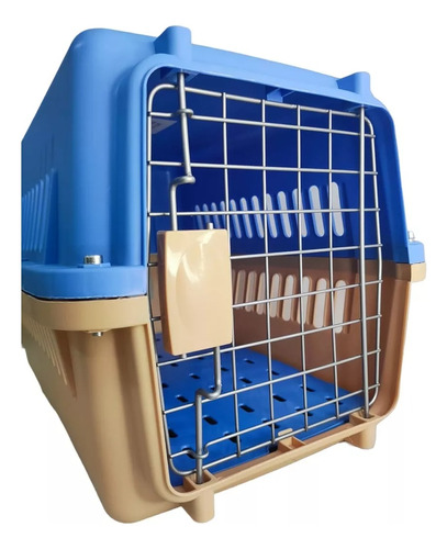 Guacal Transportador Cargador Mascotas Plástico Desarmable