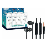 Kit 10 Fone De Ouvido Com Microfone Atacado Cor Sortida