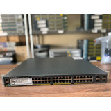 Switch Cisco 2960x 48 Portas Ws-c2960x-48fps-lb Poe+