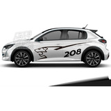 Calco Decoracion Peugeot 208 2020/22 Rally Juego