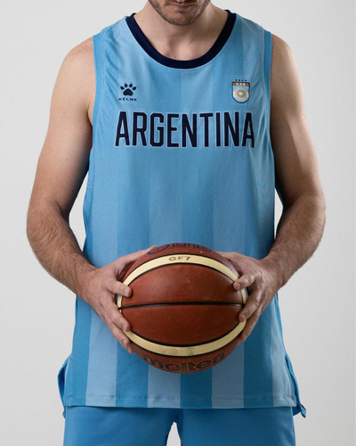 Camiseta Basquet Kelme Selección Argentina Original Basket
