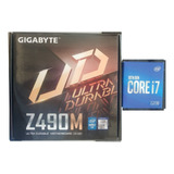 Kit Processador Intel Core I7 10700 + Gigabyte Z490m 