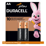 Pilha Alcalina Aa 2 Pilhas 1,5v - Duracell