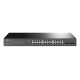 Switch Tp-link Tl-sg2428p 24 Puertos Poe+ Y 4 Ranuras Sfp