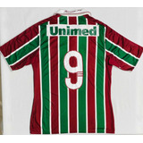 Camisa Jogo Fluminense Rafael Moura Autografada 2010/11 9