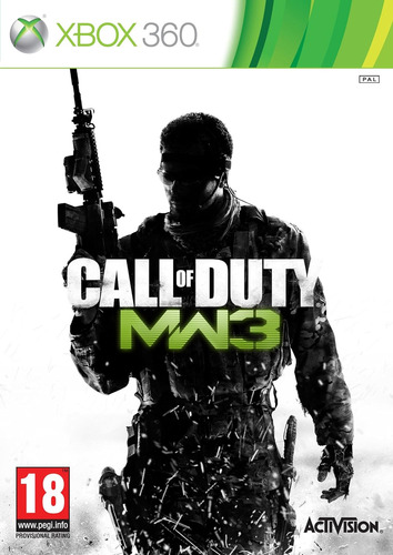 Jogo Xbox 360 Call Of Duty Mw3 Original Midia Fisica