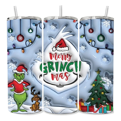 Termo Vaso Grinch #10 Navidad Navideño  Mejor Regalo | Meses sin interés