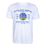 Camiseta New Era Golden State Warriors Nba Building Branco