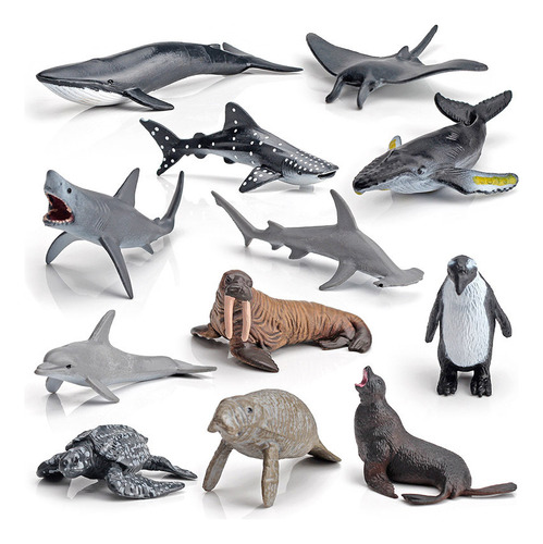 Juguetes Marinos Animale Yarloo Realista Figures Shark