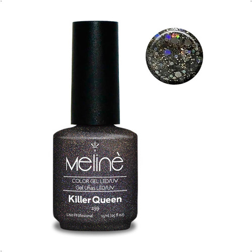 Esmalte Meline Nuevos Colores Gel Uv/led Semip. X 15 Ml