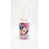 20 Cofrinhos Personalizados Minnie Rosa