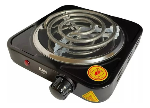 Fogareiro Elétrico Portátil 1 Boca Fogao Cooktop 1000w 110v