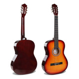 Guitarra Clasica Redondeada Con Varilla De Ajuste 99cm