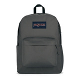 Mochila Jansport Urbana Bolsillo Botella Superbreak Gris