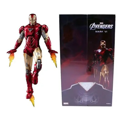 Muñeca Iron Man Zd Toys Mark 6 Vi de Tony Stark | Envío gratis