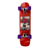 Skate Cruiser Hondar Maple The Rose Vermelho 