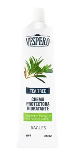 Véspero - Crema Hidratante Tea Tree Oil - Picazón Cicatrices