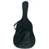 Estuche Semiduro Guitarra Acústica Folk Tipo Morral Refuerzo