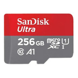Cartão De Memória Sandisk Ultra 256gb Full Hd 150mb/s Micro Sdxc Sdsquac-256g-gn6mn