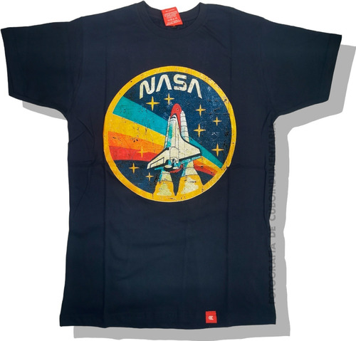 Remera Nasa Retro Vintage 100% Algodón Premium