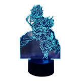 Anime Dragon 3d Illusion Nightlight Ball Goku Y Gohan