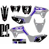 Kit Gráfico Biker R1de Xr250 Tornado Ades1vo 0.60 Mm Kr-28