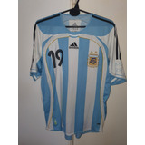 Camiseta Seleccion Argentina Wc2006 adidas Titular #19 Messi