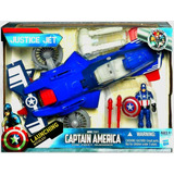 Capitan América Y Justice Jet Vintage 2010 N.u.e.v.o Colecci