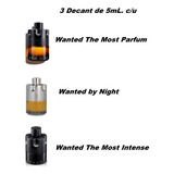 3 Decant Azzaro Wanted The Most - By Nigth - The Most Parfum